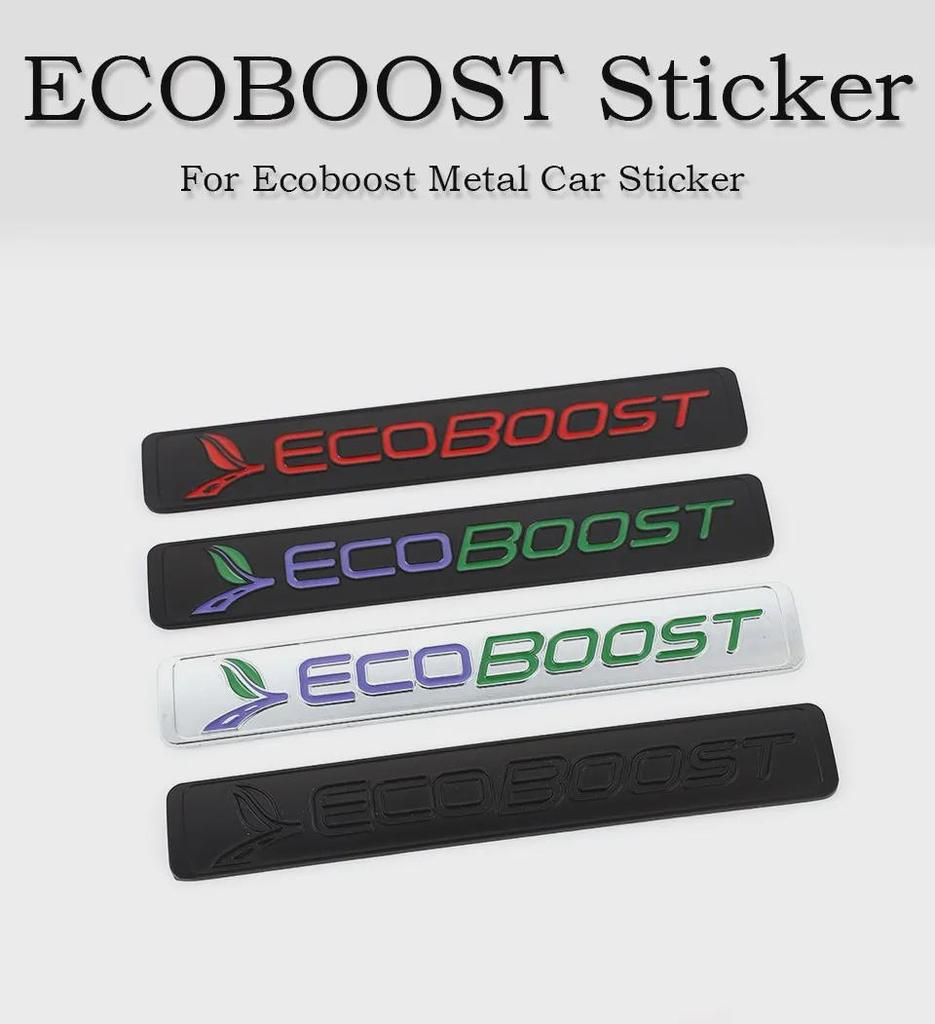 3D Ecoboost Logo Sticker Emblem Badge Decal Accessories Car Styling