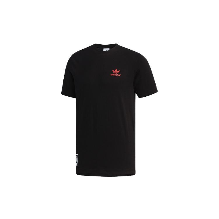 adidas KEY CITY SHANGA Sports Short Sleeve Black Men s FQ2389 M