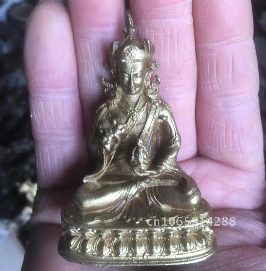 Alloy Buddha Ornament Four-Armed Avalokiteshvara Buddha Ornament Tibetan Height Home Crafts Guanyin Decoration Living 6cm Room