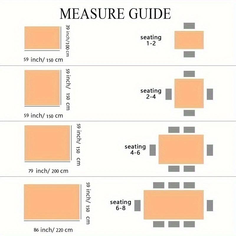 1pc Vintage Christmas Tablecloth - Santa Claus, Reindeer, Bells - Durable Polyester Fabric - Rectangular Table Decor for Holiday Parties, Dining, Home