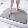 Thickened entrance mat, bathroom slow rebound anti slip floor mat, toilet water absorption and quick drying foot mat, memory sea