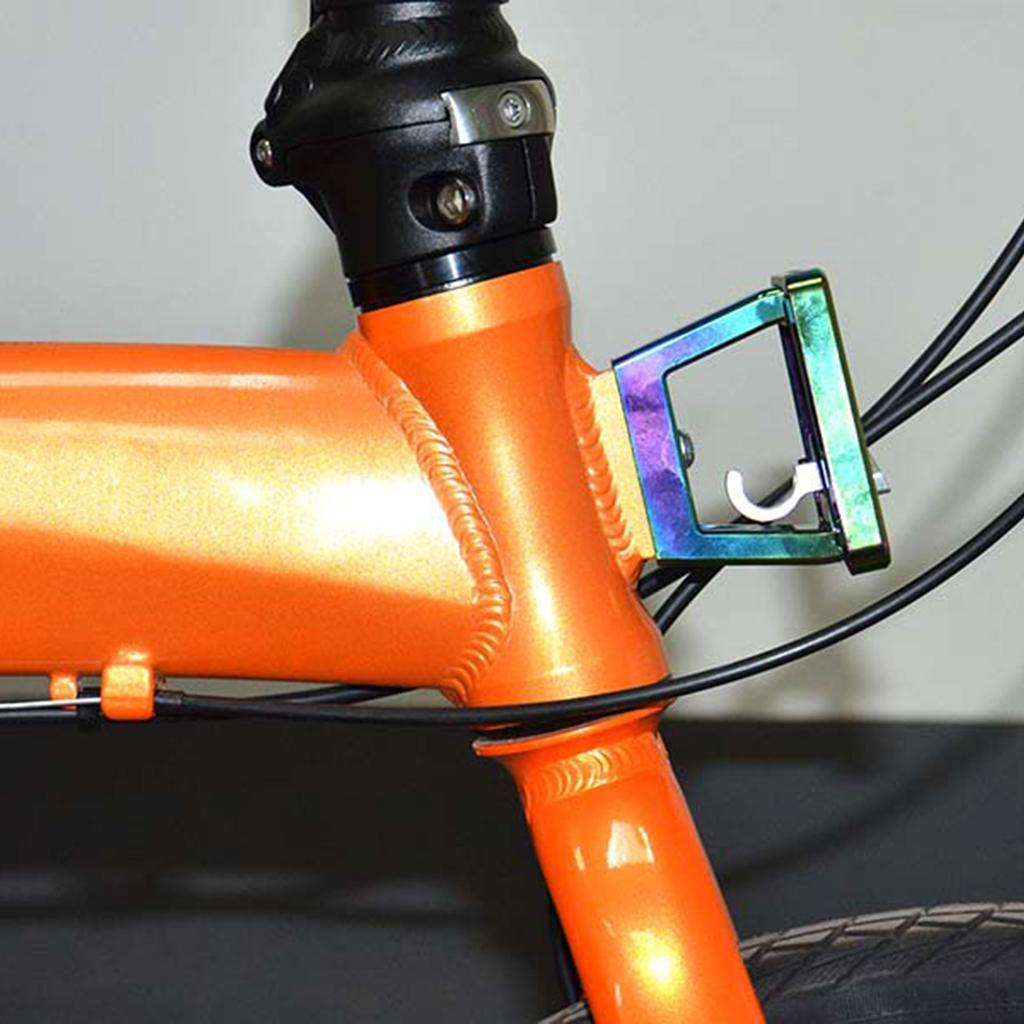 Передний кронштейн кронштейн, Электролитический адаптер для складного велосипеда Rainbow