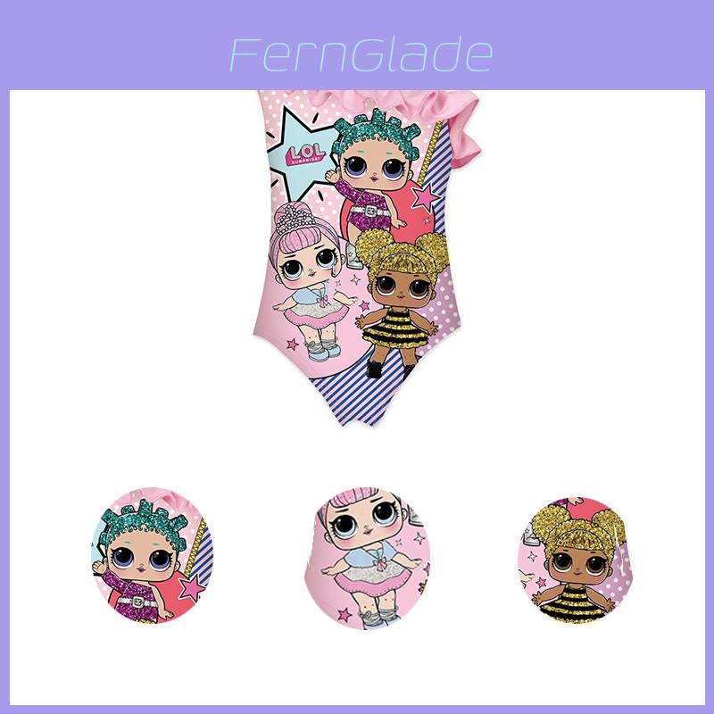 Cute 2pcs Queen Bee Lol Surprise Doll Swimsuits For Girls