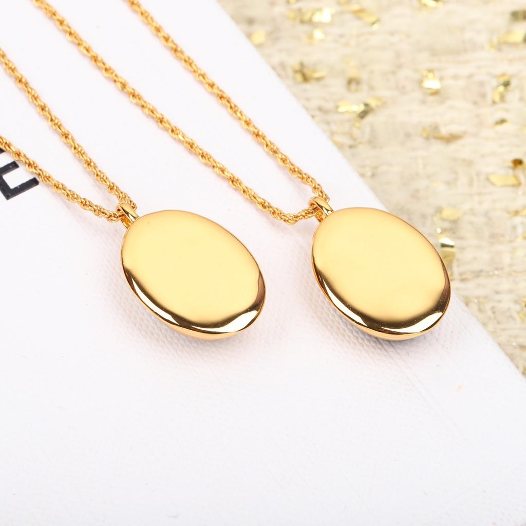 925 Silver Agate Fritillary Necklace Autumn and Winter High-end Necklace