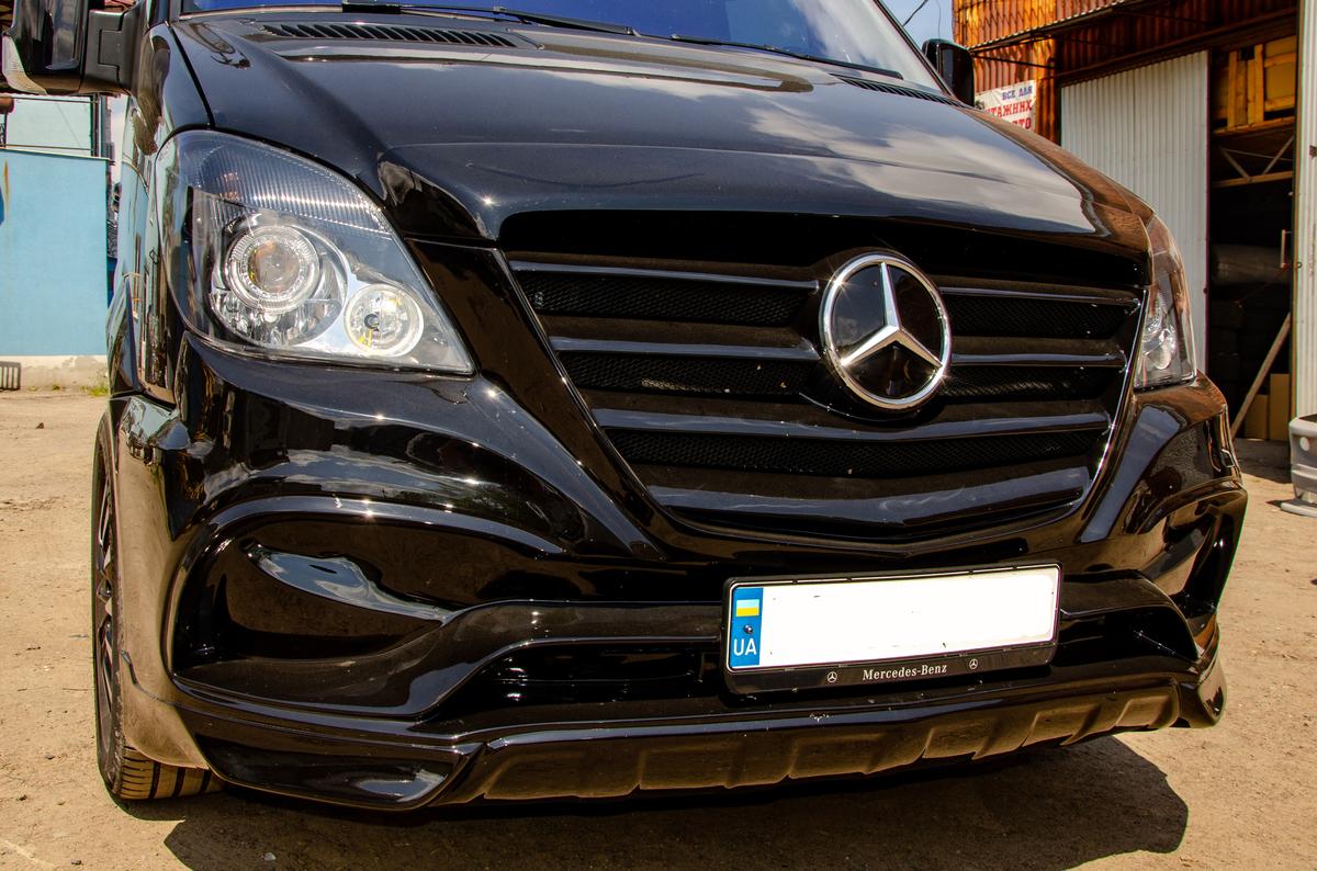 

Передний бампер Exclusive Sport (2006-2013) для Mercedes Sprinter W906