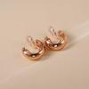 Chic No-Pierce Smooth Ear Clip Earrings for Women – Trendy & Versatile