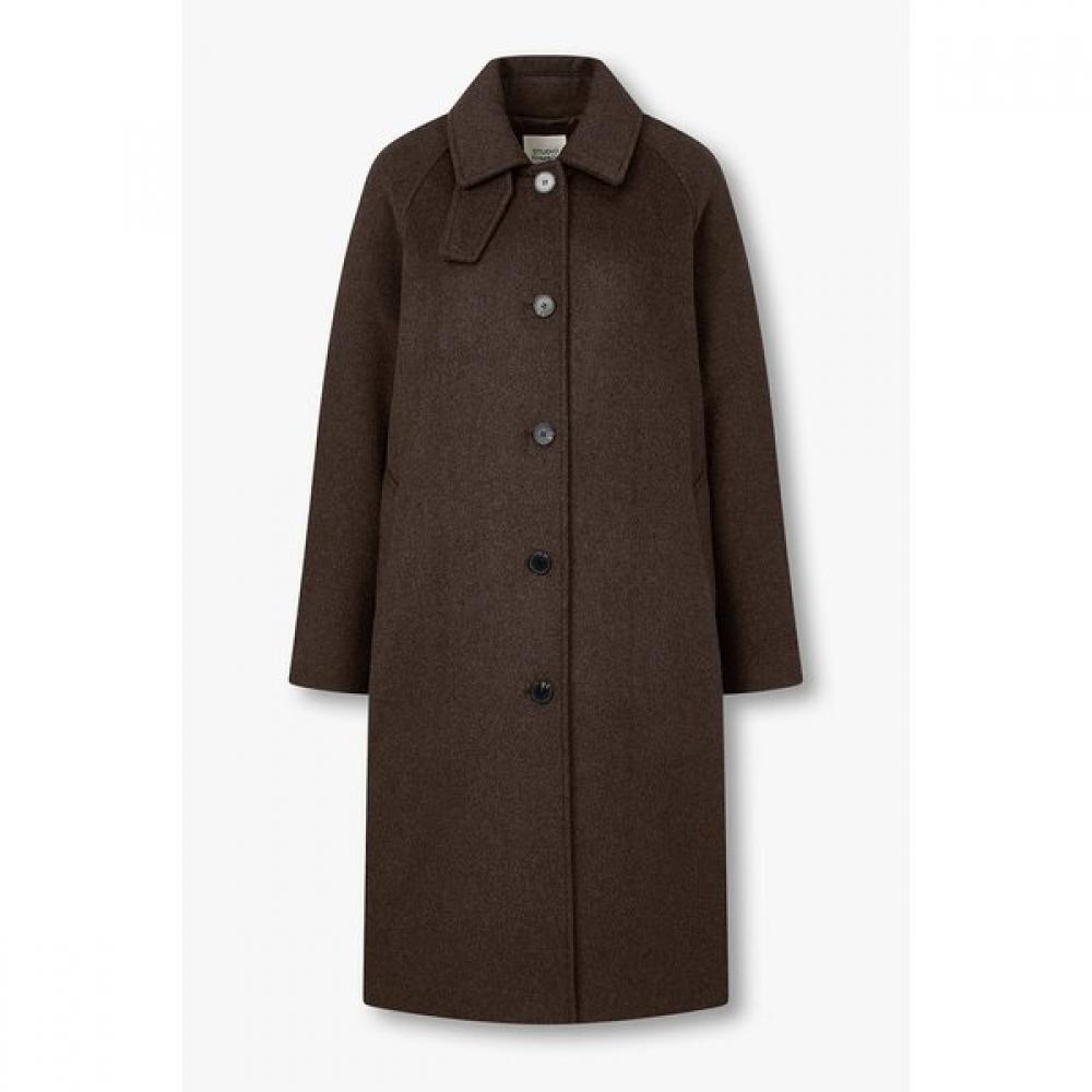 Studio Tomboy A Line rAglAn Wool Blend coAt 9176411983ct