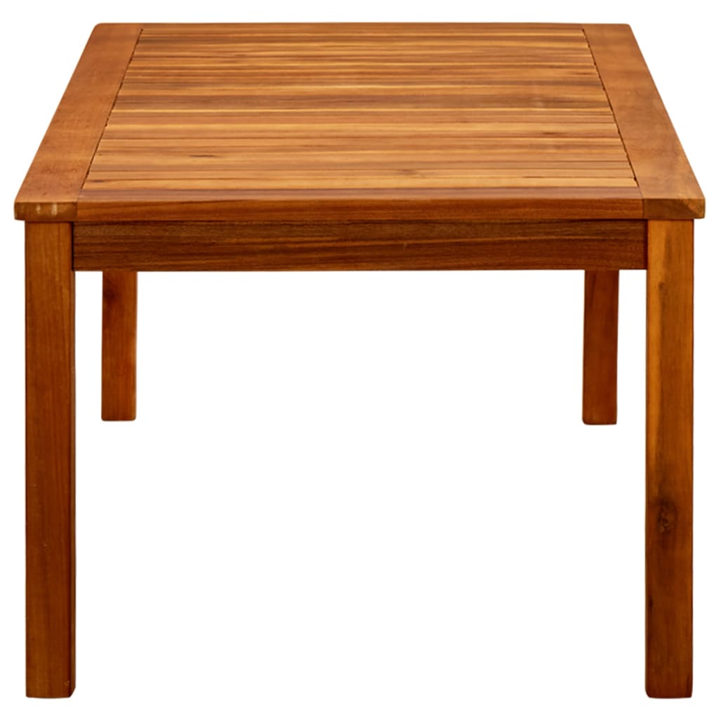 Vidaxl Ogrodowy Stolik Kawowy, 110X60X45 Cm, Lite Drewno Akacjowe