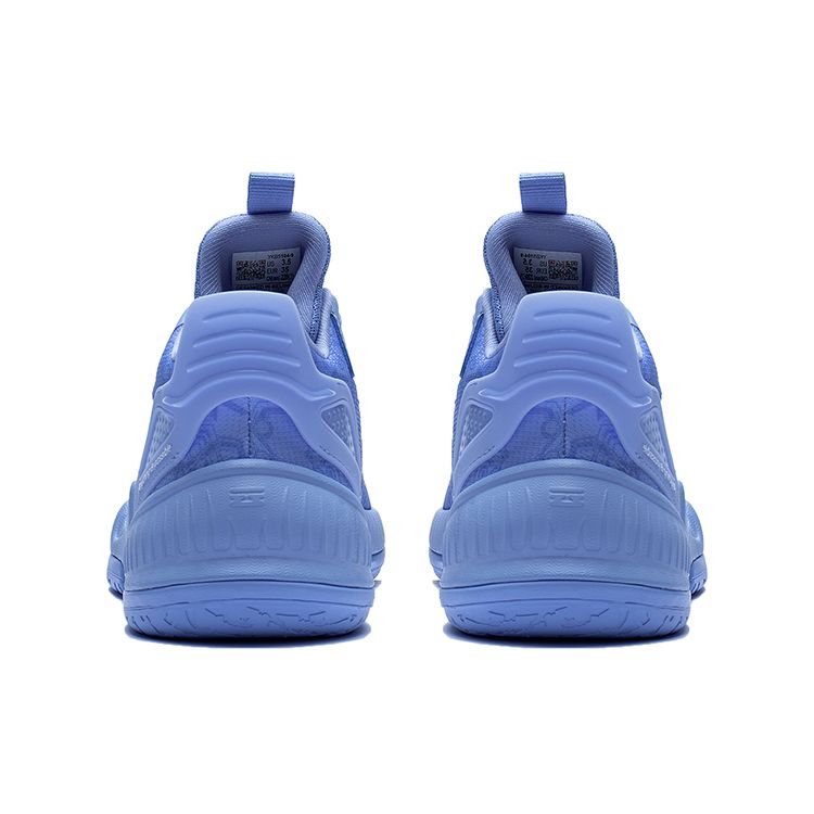 Li Ning Kids Basketball Shoes With Shock Absorption And Rebound Kids Sneakers Blue Dark-Blue YKBS104-9