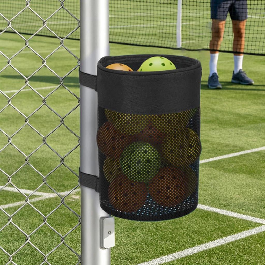 Pickleball Holder Bag Large Capacity Foldable Pickleball Organizer Pouch Ball Storage Bag for Men Women Boys Girls Youth Teens