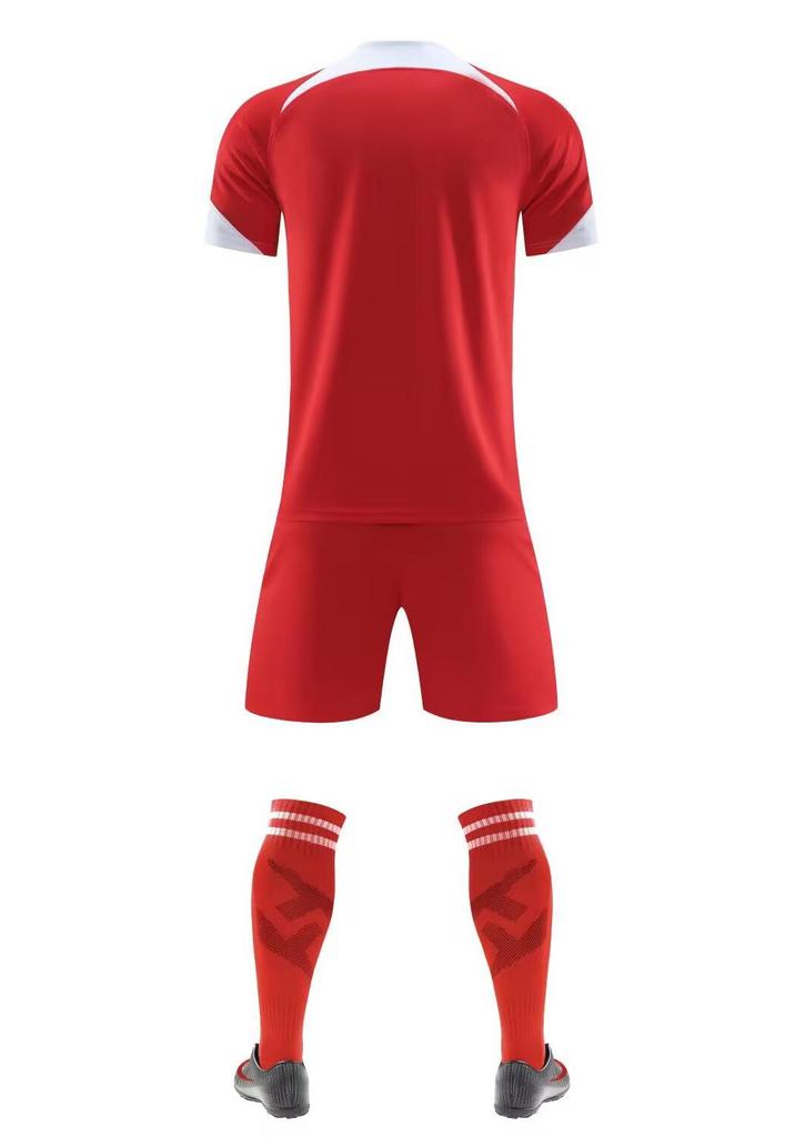 Outdoor Team Soccer Jersey Set for Men, Women, and Kids – Customizable Number and Design