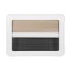 20x14inch RV Push Out Window Double Layer External Push Vent Hatch With Sunshade Curtain for
