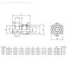 Equal Reducer Nipple Flare Tube OD 1/4" 5/16" 3/8" 1/2" 5/8" 3/4" 7/8" SAE-Standard Brass Pipe Fitting Connector Air Coniditoner