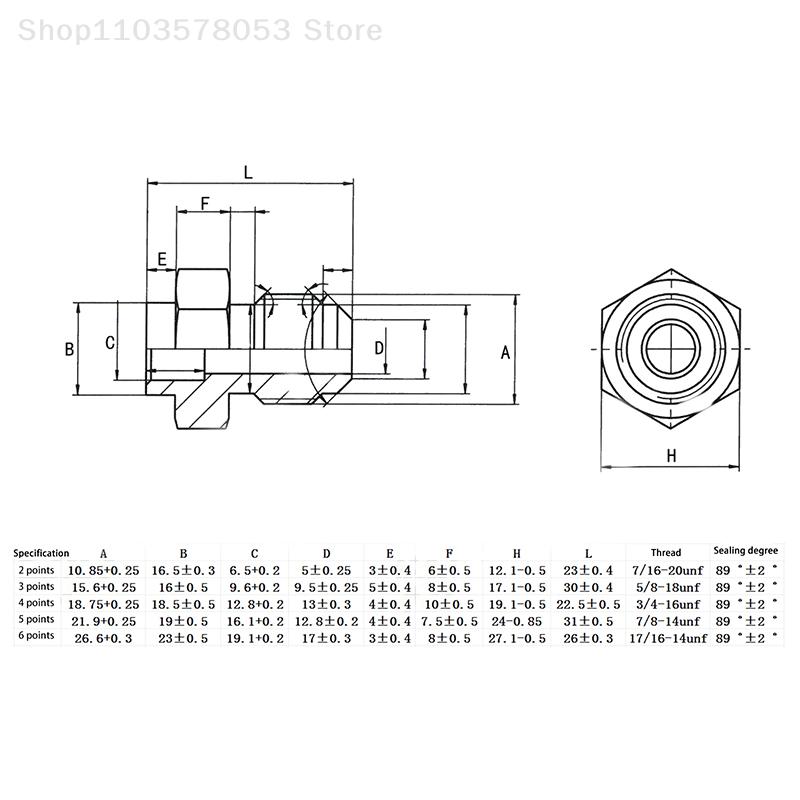 Equal Reducer Nipple Flare Tube OD 1/4" 5/16" 3/8" 1/2" 5/8" 3/4" 7/8" SAE-Standard Brass Pipe Fitting Connector Air Coniditoner