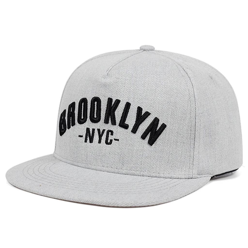 Embroidery Baseball Cap Three-dimensional Embroidery Cap Mesh Baseball Cap Sun Cap Mesh Cap Sports Flat Edge Cap