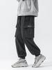 Dingfengbaoluo Men's Casual Multi-Pocket Jogger Cargo Pants