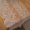 European Table Flag Lace Fabric Dining Table Cloth Coffee Table Flag American White TV Cabinet Long Tablecloth Decorative Towel