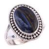 Natural Pietersite Gemstone Handmade 925 Solid Sterling Silver Ring Size 6 k7D65