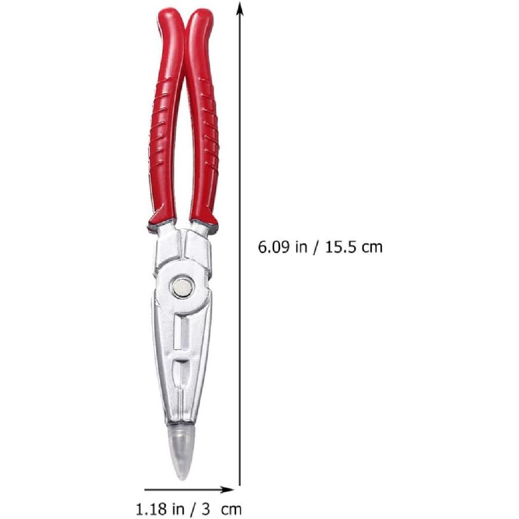 NUOBESTY Creative Tool Ballpoint Pens Tool Shaped Ink Pens Novelty Hardware Shape Writing Pens for School Office Stationary Supplies 5pcs