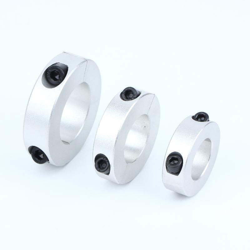 Collare Split per Albero in Alluminio da 6/8/10/16/22/28/32/40 Mm Con Posizionamento Preciso Resistente alla Corrosione per Automazione Industriale