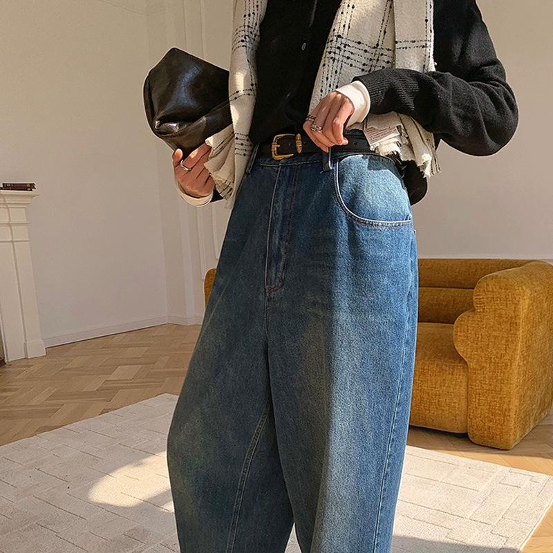 Fire sesonger tilgjengelig Nytt belte Dame Skinn Mote Allsidig Jeansbelte Dekorasjon Med Skjørt, Dress, Genser Midjedeksel