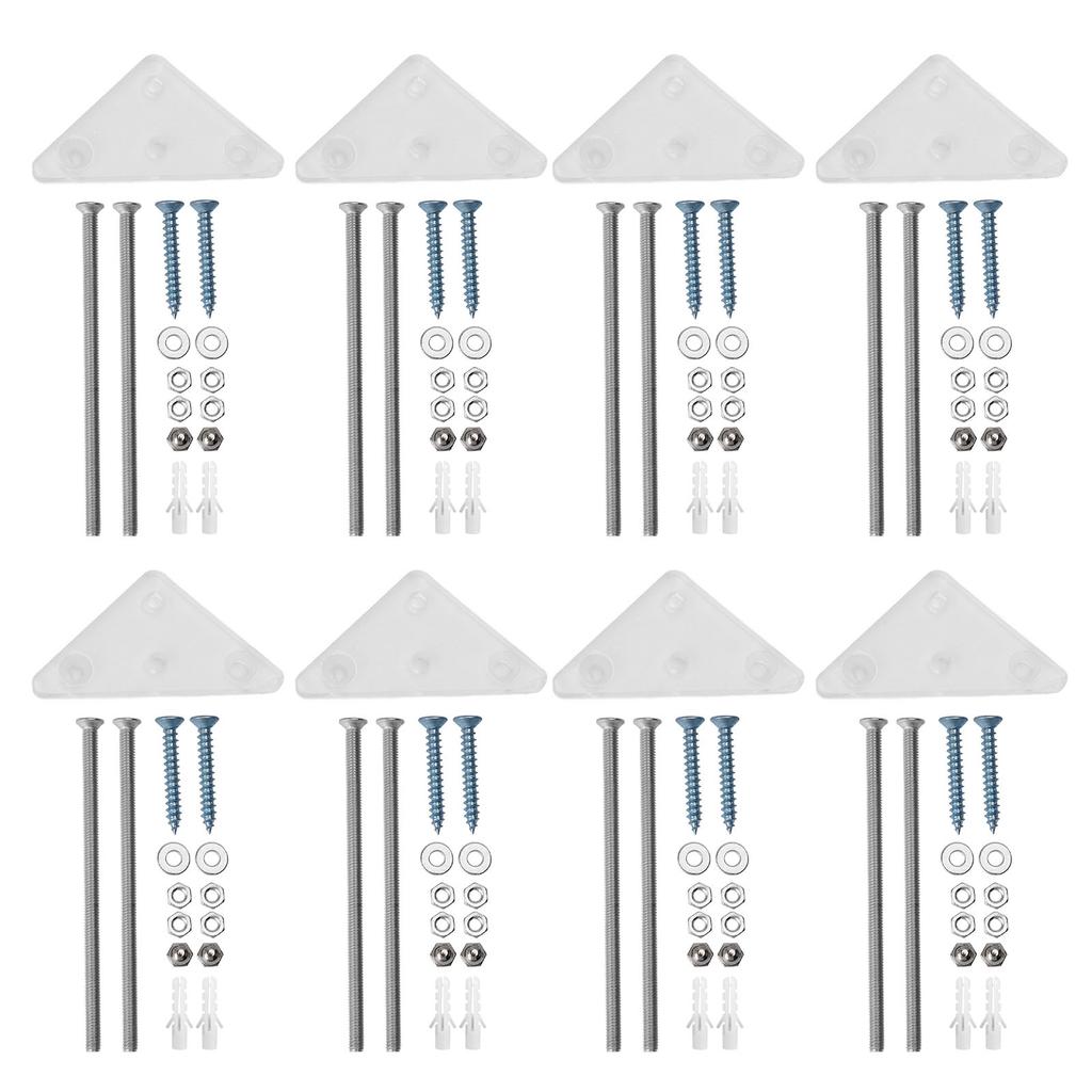 8 Stück Skateboard Wandhalterung Acryl Skateboard Wand Ausstellungsständer Aufbewahrungshalter für horizontale und vertikale Nutzung