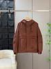2025 Spring Men's Versatile Hooded Windbreaker Jacket Coat – Trendy Workwear Style for Autumn