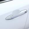 For Toyota Yaris Cross     2024 ABS Glossy Black Car Door Handle Cover Trims Sticker Car Styling Accessories