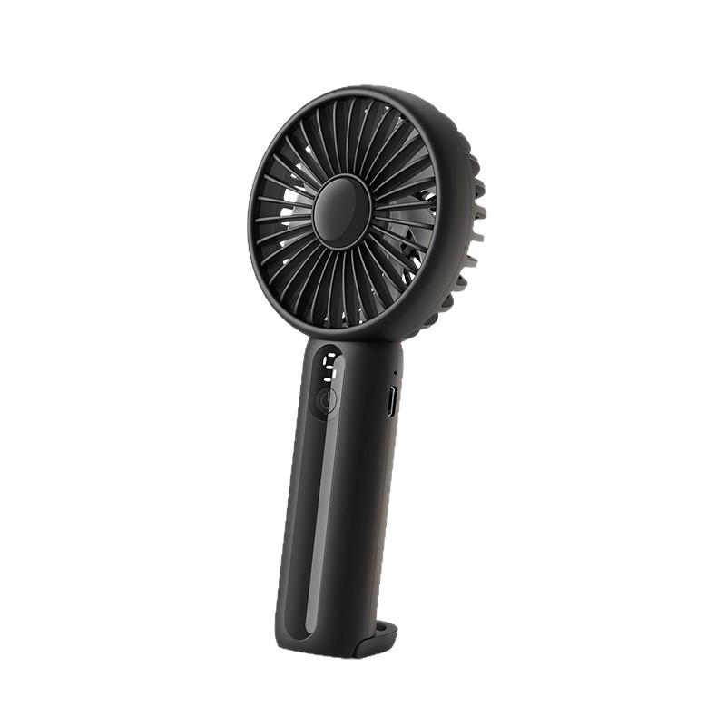 Portable Mini Fan: USB Rechargeable, Silent, Long Battery Life, Waist-Hanging, Handheld Electric Fan for Outdoor Use