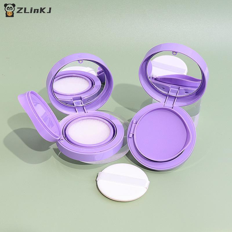 Mini Air Cushion DIY Box Empty Puff Casket With Mirror BB Cream Cosmetic Container With Sponge Foundation Makeup Case Skin Care