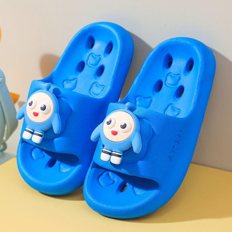 Children's Quick-Dry Anti-Slip Bathroom Slippers - Boys & Girls Summer Shower Sandals