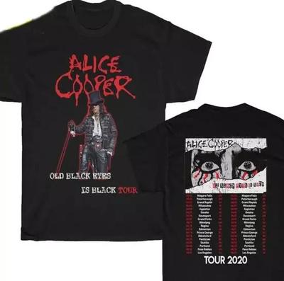 Alice Cooper Shirt OL Black Eyes Is Back Tour 2020 Tshirt Unisex T-Shirt
