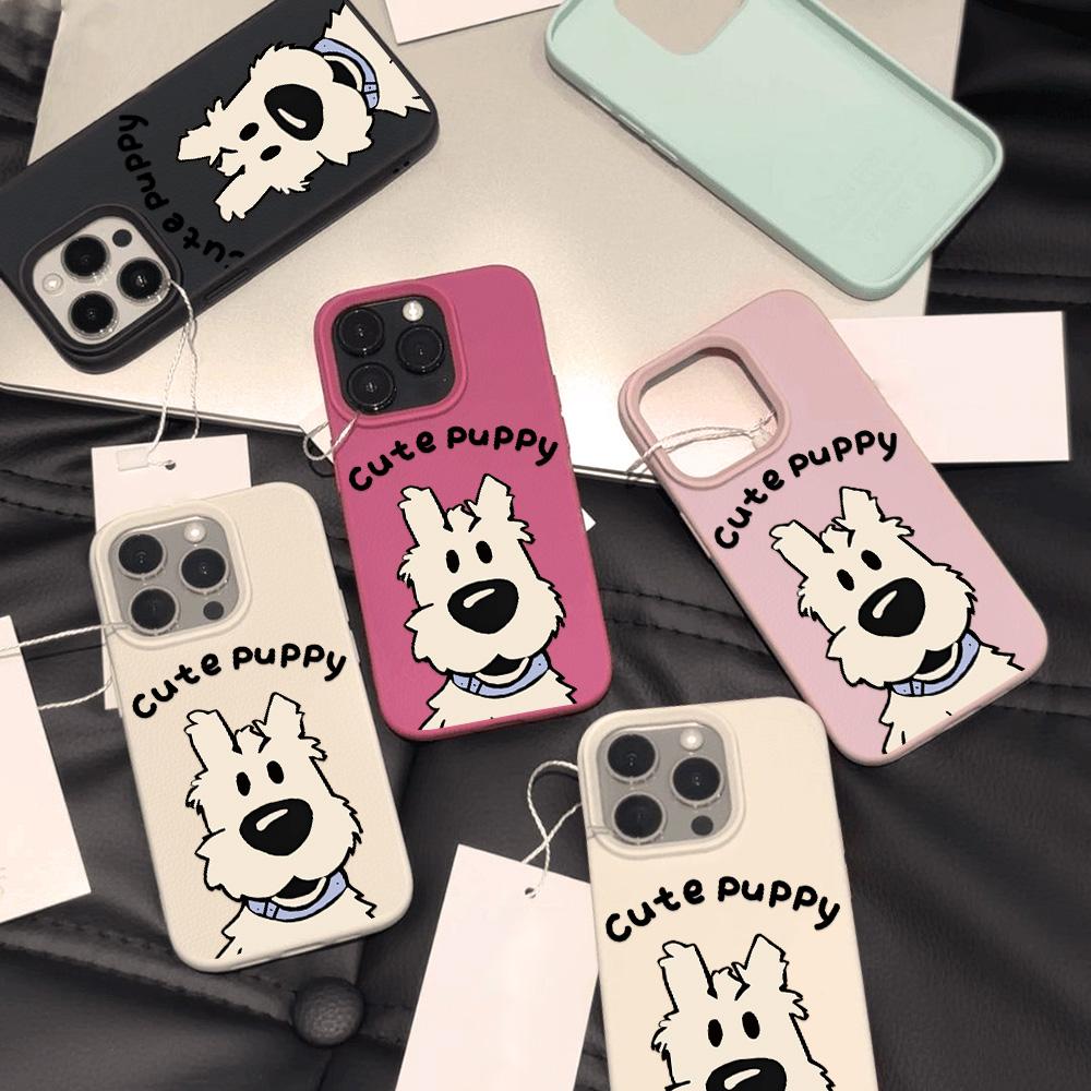 Phone Case for iPhone 11 13 Case iPhone 12 14 15 16 Pro Max 12 Pro 15 Plus Leather Painted Waterproof Drop-proof and Wear-resistant Cartoon