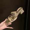 8148-14 Women's Two-in-one Sandals To Wear, Exquisite and Fashionable 2025 Summer New Cool Slippers