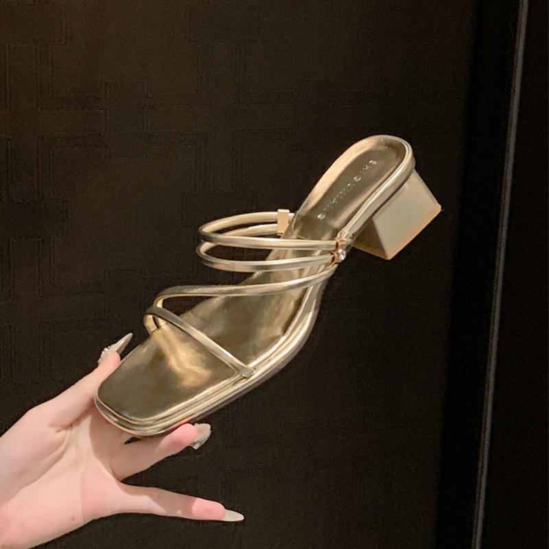8148-14 Women's Two-in-one Sandals To Wear, Exquisite and Fashionable 2025 Summer New Cool Slippers