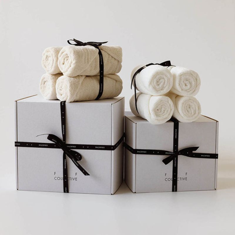 FF COLLECTIVE Cotton Towel Gift Set (2 colors)