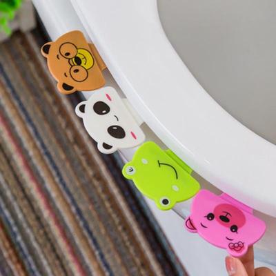 Toilet Seat Handle Bathroom Lid Cover Toilet Bowl Seat Lift Handle Bathroom Toilet Seat Holde KTY