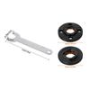 7Pcs Grinder Flange Angle Wrench Lock Nut 4.5 5 58?11in Metal Spanner Power Tool Replacement Part