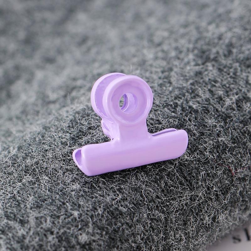 

1/3Pcs Unique Small Clip Earring Colorful Dopamine Mini Office Folder Earrings Punk Zipper Ear Studs Suitable For Daily Wear
