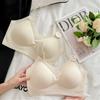 Live streaming host the same small cloud muscle back cross ultra-thin jelly strip underwear bottom tube top beautiful back women