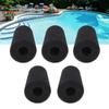 5PCS Pool Filter Sponge PU Sponge Black Reusable Washable Cylindrical Simming Pool Filter Foam for Pool Pump