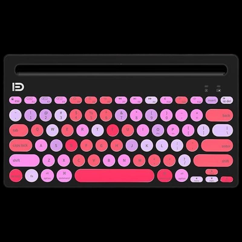 

Fude IK3381D Round Keycap Wireless Bluetooth Triple Mode Keyboard