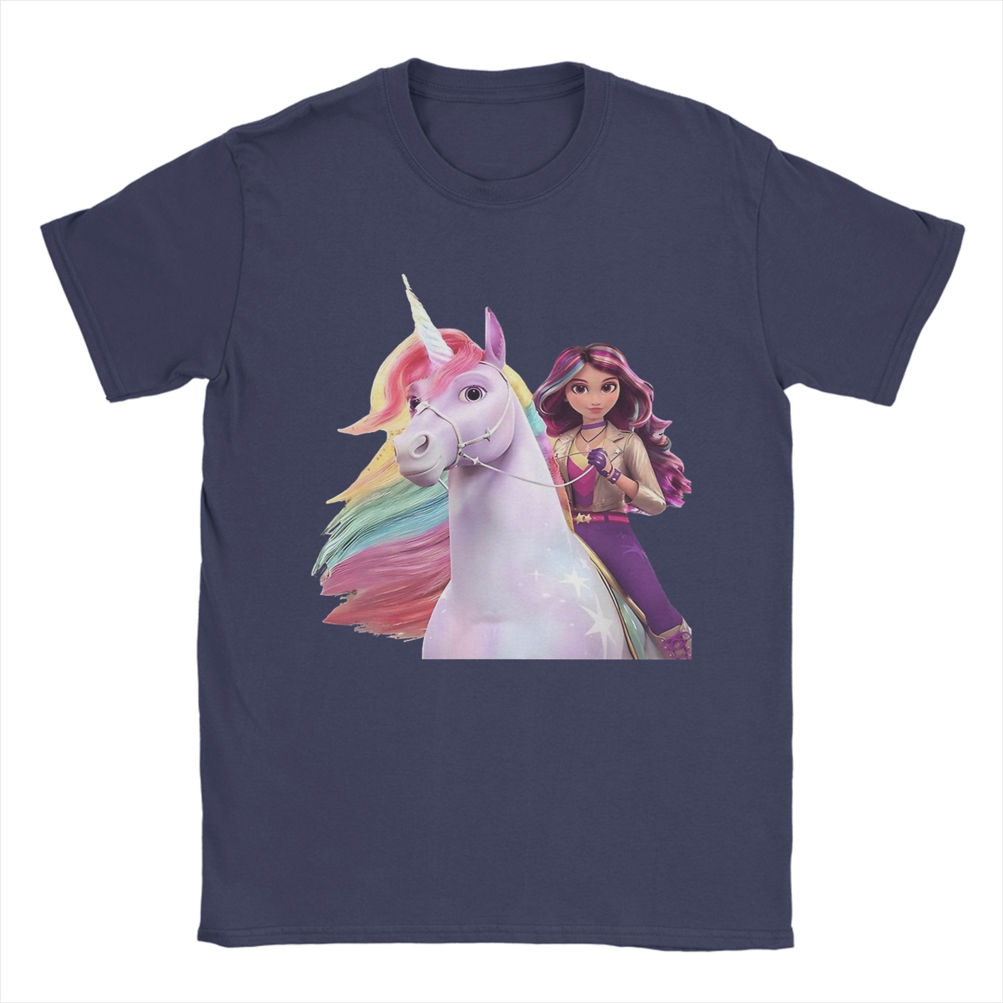 

Unicorn Academy Sophia Wildstar Cotton T Shirt For Men Summer Vintage TShirts Hipster Tees Oversized Cheap Tops 4XL