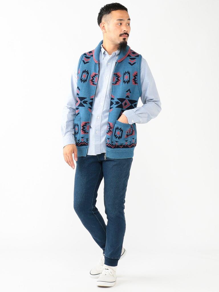 Work Pants REMI RELIEF Custom Indigo Sweatpants INDIGO L 38240132671 [Beams Plus] Men's