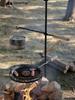 Qvien Outdoor Cast Iron Portable Grill & Bonfire Rack