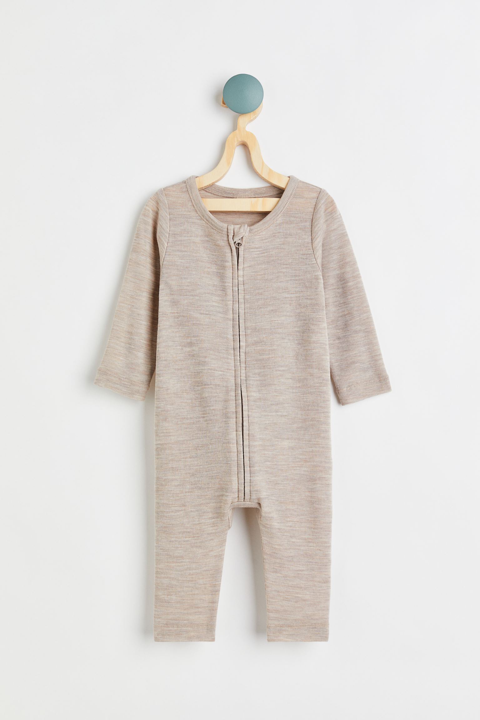 

Merino wool all-in-one suit