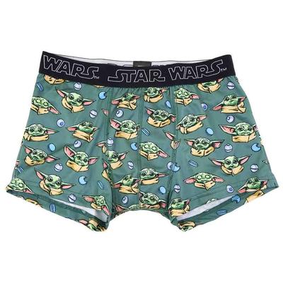 Small Planet Star Wars Men's Underwear, Glow Goo GR STAR WARS Print Boxer Briefs, Size L