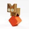 Komamugu Toy Cat Block Set of 2 (Black Cat)