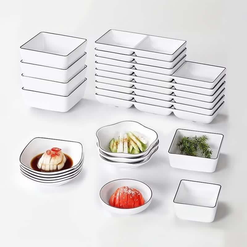 Melamine Commercial Dipping Sauce Dishes
