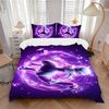 3Pcs Magical Cosmic Dance Bedding Set Quilt Cover Pillowcase Home Christmas Xmas Halloween Gift 1 Duvet Cover 2 Pillowcase M928542